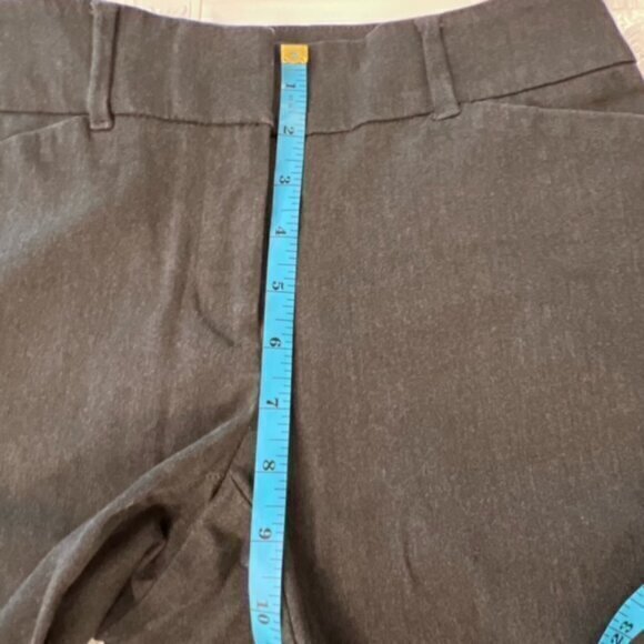 🛍️2 for $25 Sale🛍️ LOFT Curvy Skinny Ankle Dress Pants 2 Gray Stretch OFFICE - Picture 10 of 13